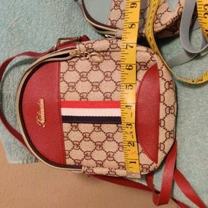 Two women's girls backpack purses